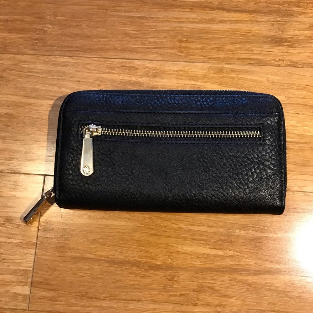 Black Spacious wallet.